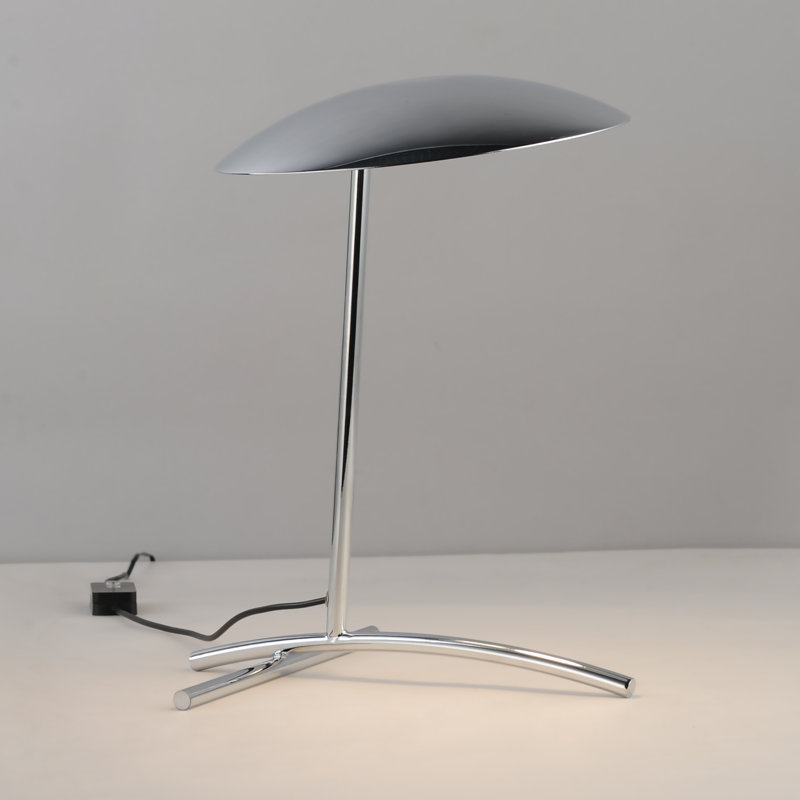 Vesta LED Desk Table Lamp, Polished Chrome, Polished Chorme
