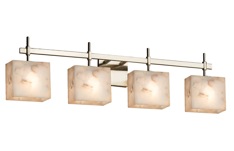 Howat 4 - Light Dimmable Bath Bar, Brushed Nickel