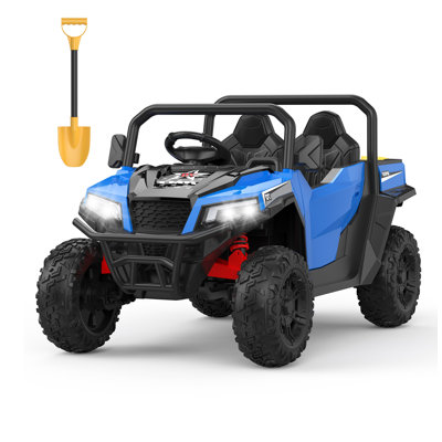 Camion à benne électrique 4x4 24 V avec télécommande pour enfants de 3 ans et plus