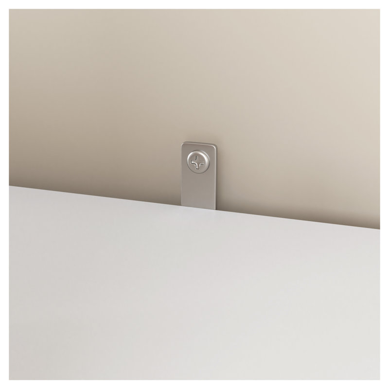 Commode 9 tiroirs Modern White - Commode large sans poignée