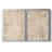 " Walnut Damask I " 2 - Pieces-234480332-234480333