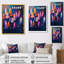 «Rose Blue Flower Cactus Grace I», impression d'art mural cactus floral-1745501901-1745501906