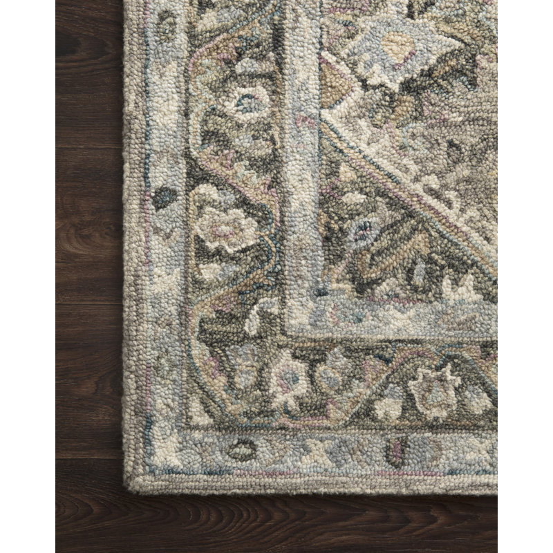 Carwell Wool Oriental Indoor Rug, Rectangle 7'9" x 9'9"