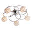 Sharri Crystal Semi Flush Mount