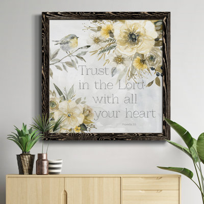 " May Flowers I " Painting Print