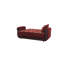 Causeuse convertible avec rangement Primenest Averna Collection, bourgogne-1856129860