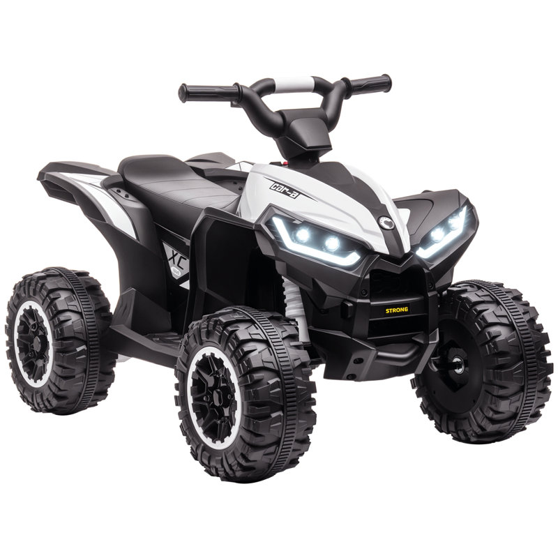 Sahil Zoomie Kids Battery Powered Ride On, White
