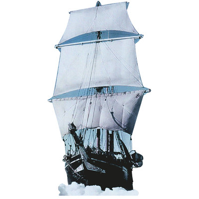 Ernest Shackleton Endurance 1912 Ship Cardboard Standup