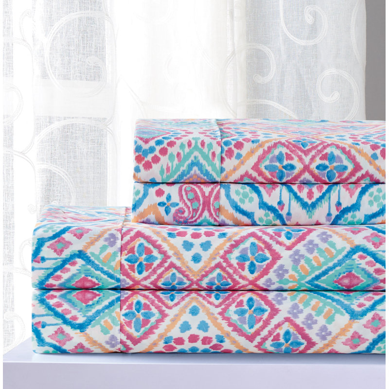 Aquino Microfiber Sheet Set, Twin