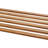 TRINITY EcoStorage 3-Bag Rolling Bamboo Laundry Cart w/ Poles-14711951