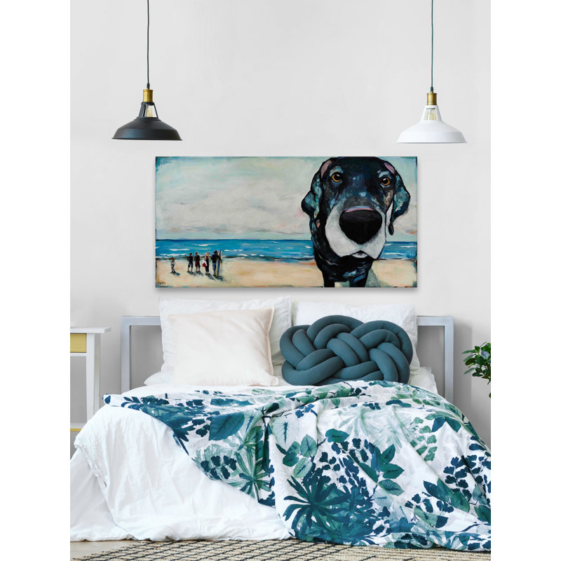 « Macdaddy » de Tori Campisi - reproduction sur toile tendue, H 30 po x l 60 po x P 1,5 po