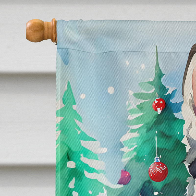 Drapeau de jardin en polyester à 2 faces, H 40 po x l 28 po
