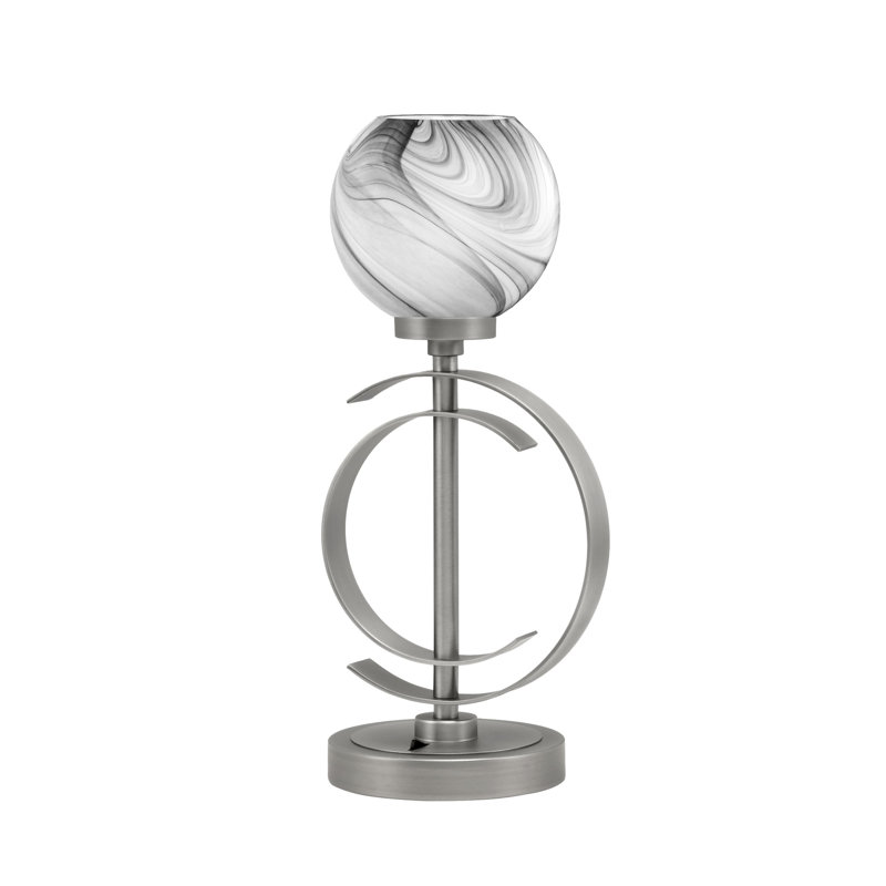 Lampe de table en acier inoxydable, Graphite