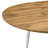 Round Dining Table (Silver,Wood)