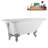62" Streamline Clawfoot Tub,Tray,Drain, Clawfeet-101628983-102218228