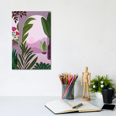 Tropical Morning - Wrapped Canvas Painting