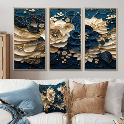 Encre liquide bleue - Spiralscape II