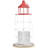 2 Piece Aluminum Tabletop Pillar Set-974711982-974711983