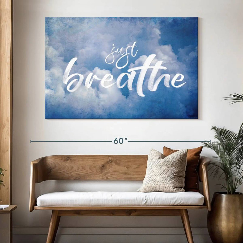 Just Breathe Zen III, H 34 po x l 51 po