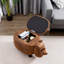 Rigoberto 63cm Wide Novelty Solid Colour Ottoman with Storage