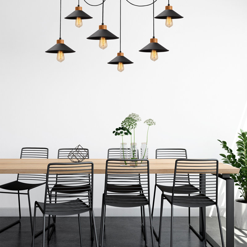 Caban 6 - Light Cone Pendant, Black