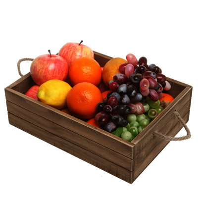 Solid Wood Decorative Bin