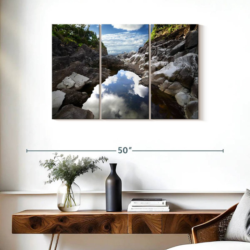 Reflecting Ravine, 24" H x 38" W
