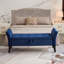 Banc de lit avec velours de rangement-1156513328