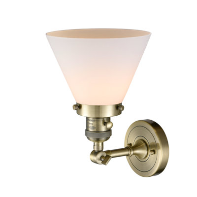 Applique murale 1 lumière Cone