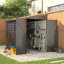 Atiq 9 ft. W x 4.7 ft. D Metal Pent Garden Shed-1204879459