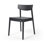 Maddie Solid Wood Side Chair in Veneer Black