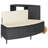 17.7" D Hot Tub Step in Black