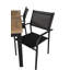 Navya 4 - Person Teak Solid Wood Patio Dining Set Extendable Rectangular Table-546675739