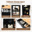 49 " W Kitchen Island with Solid Wood Top-410741289