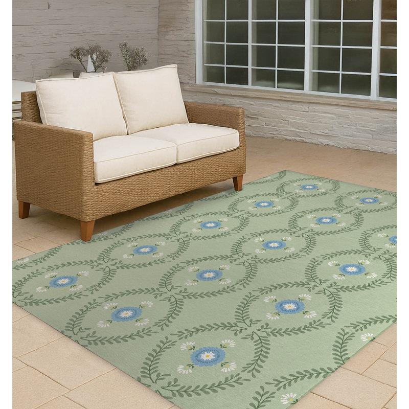 Bree Non Slip Outdoor Rug, Rectangle 2' x 3'