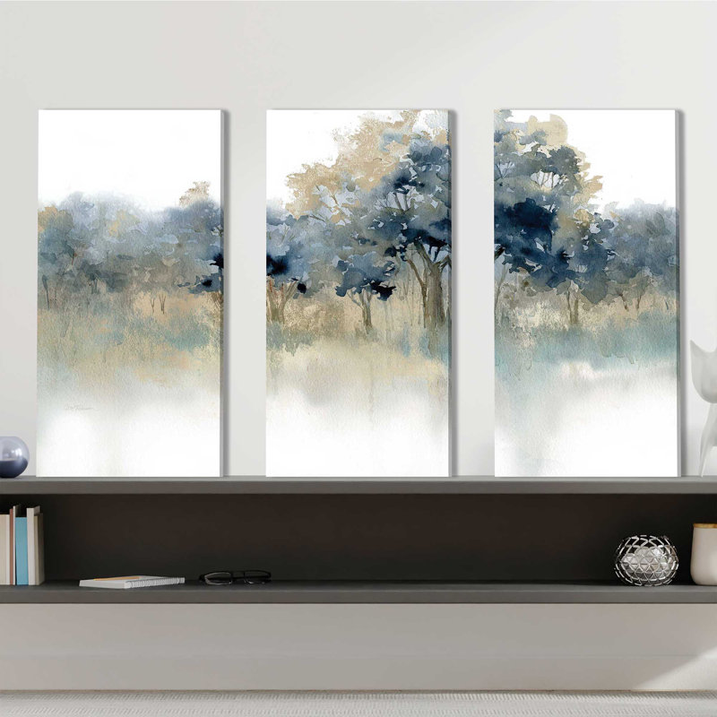 "Waters Edge II", ensemble de 3 impressions sur toiles