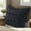 Ensembles de literie en polyester noir confortables et modernes pour la maison