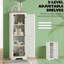 Armoire de rangement de plancher de salon, armoire d'appoint, armoire de rangement autoportante