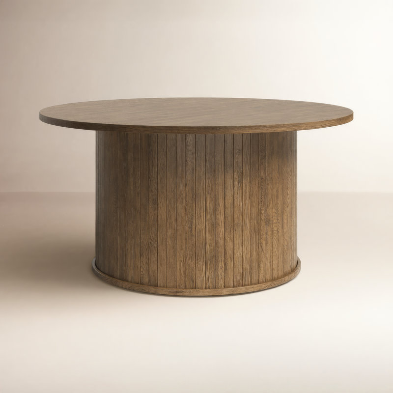 Table basse Iris, Chêne fumé