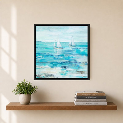 Duo de voiliers par Lorenzo Collective - Impression sur toile