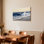 Tableau mural sur toile tendue représentant des vagues océaniques et un paysage marin