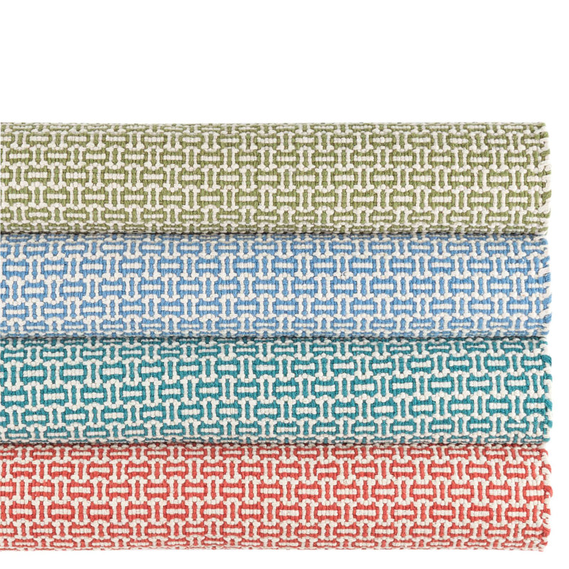 Miss Muffet Handwoven Cotton Rug, Rectangle 8'6" x 11'6", French Blue