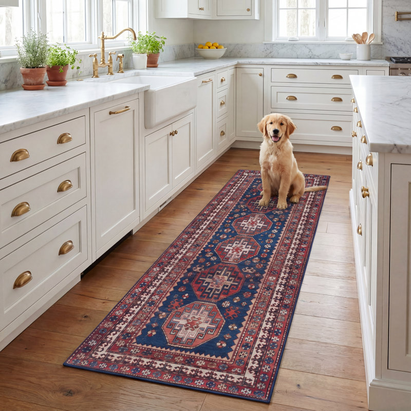 Annliese Performance Machine Washable Oriental Rug, Runner 2'6" x 8'
