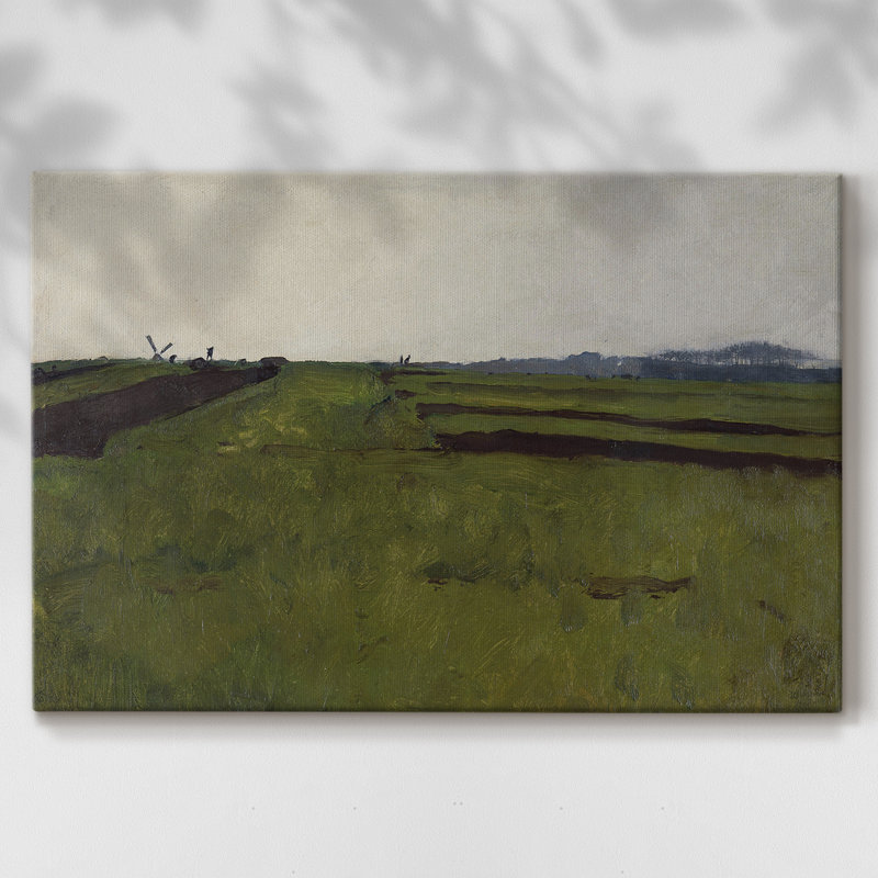 Paysages rétro-DCLIX -Galerie enveloppée Cavas, 32X48