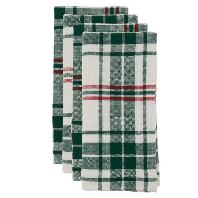 Sauceda Cotton Plaid Square Napkin