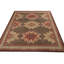 Distressed Homage Hand Knotted Wool Geometric Area Rug-582055558