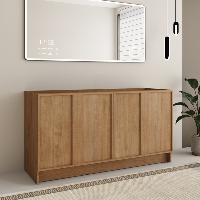 Base de meuble-lavabo double 60 po Ithran