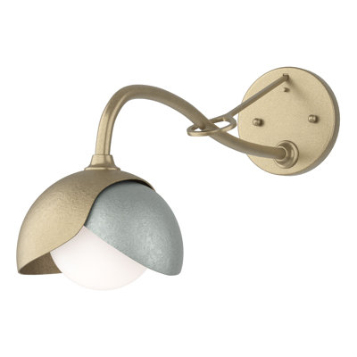 Brooklyn 1 - Light Hardwired Armed Sconce