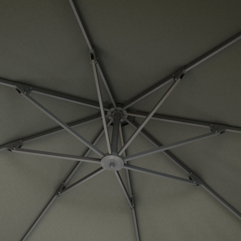 294cm Cantilever Parasol, Grey
