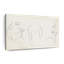 «One Line Woman», reproduction sur toile-1313906674